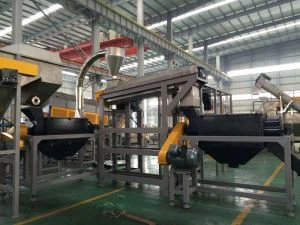 Usina de reciclagem para a reciclagem de resíduos de equipamentos electrónicos de REEE